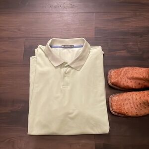 Member’s Mark Pique Stretch Cotton Polo Light Green XXL